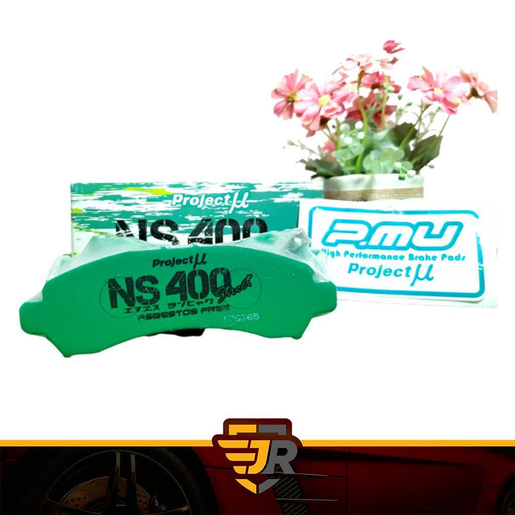 Project MU NS400 Front Brake Pad Depan Old Myvi Lama SE Icon Lagi Best Axia Bezza Car Tyre Tire Part