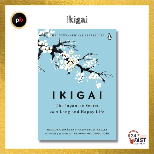 【ORIGINAL】Ikigai : The Japanese Secret to a Long and Happy Life (blue) | Héctor García, Francesc Mir