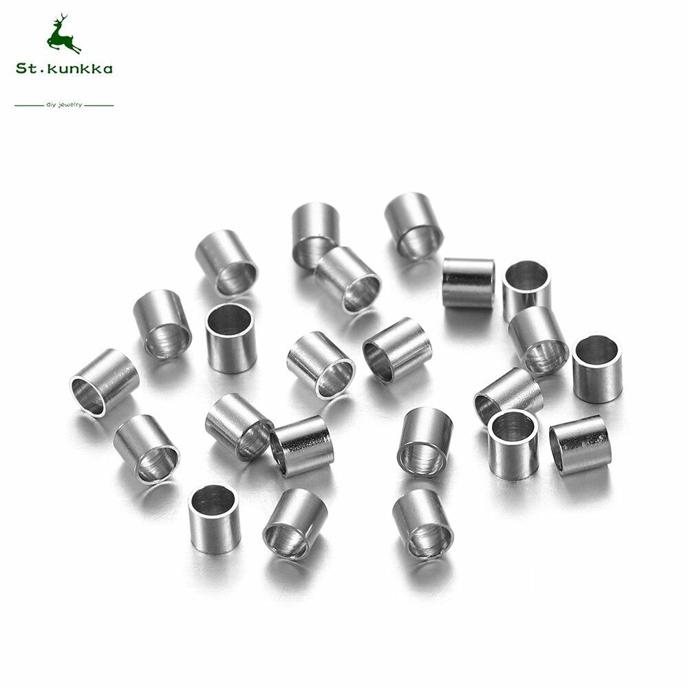 Stopper Spacer Crimp Tube (150 Pcs/Lot 1.5 x 2.0 x 2.5mm)