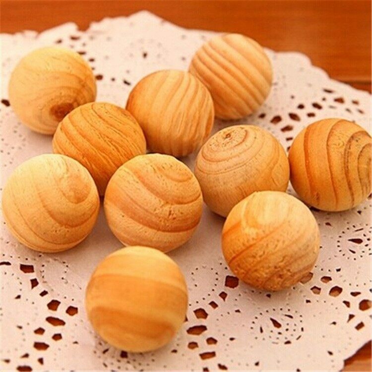 Cedar Wood Moth Balls Lavender Camphor Repellent Wardrobe(5pcs)