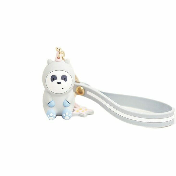 We Bare Bears Cartoon Keychain Key Ring Cute 3 Style