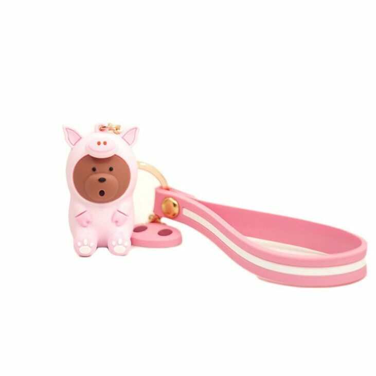 We Bare Bears Cartoon Keychain Key Ring Cute 3 Style