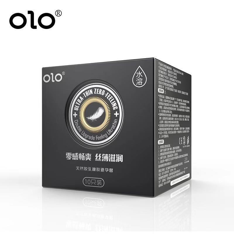Olo Condom Neo Ultra-Thin 001 Long-Lasting Hyaluronic Acid Condom Adult Sex Product Inflatable Doll 
