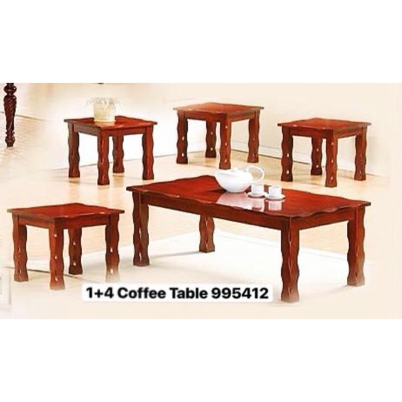 Ready Stock EWJ 5451/995412/995917(1+4)Japanese Coffee Table