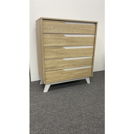 Ready Stock EWJ 1010 Chest 5 Drawer / 5 Laci Almari