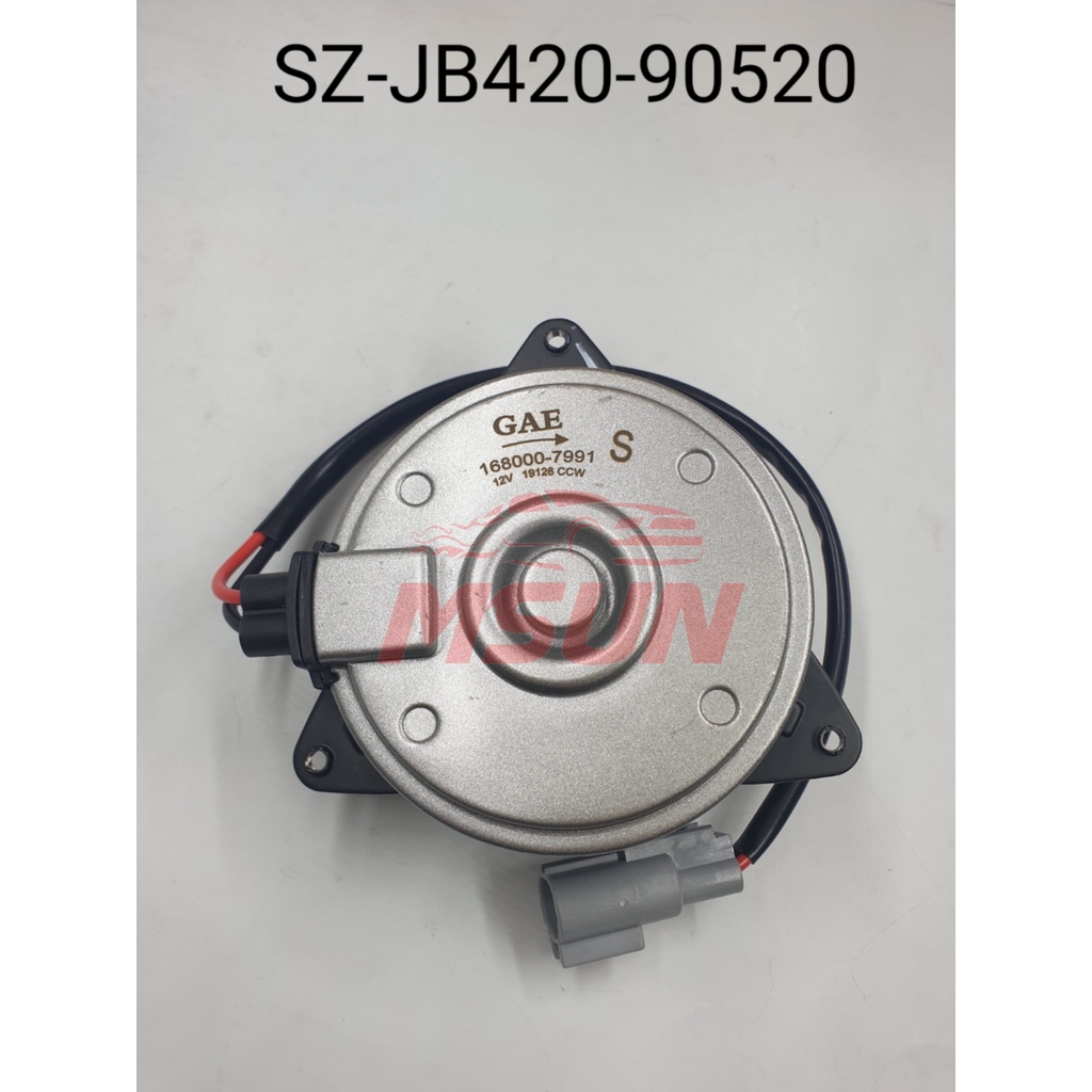 RADIATOR FAN MOTOR SUZUKI GRAND VITARA 2006 JB420 168000-7991 / 168000-7980