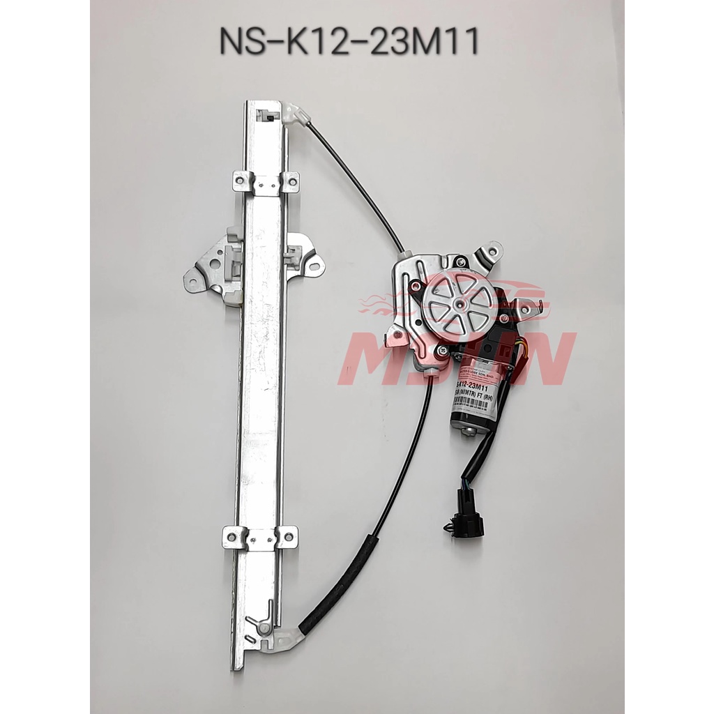 DOOR WINDOW GEAR / REGULATOR WITH MOTOR NISSAN MARCH 2004 K12