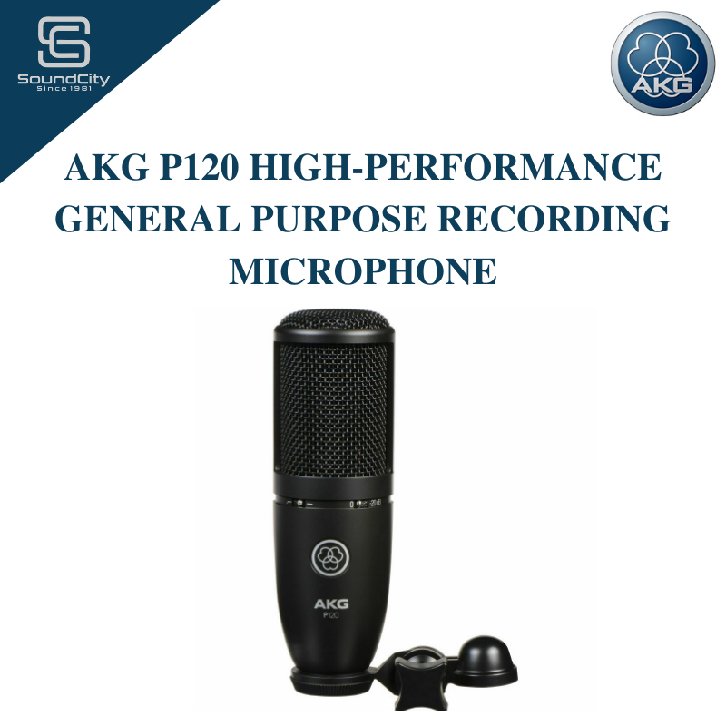 AKG P120 High-Performance General Purpose Recording Microphone