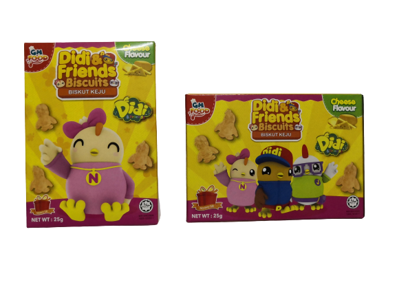 Didi & Friends Biskut + Mainan