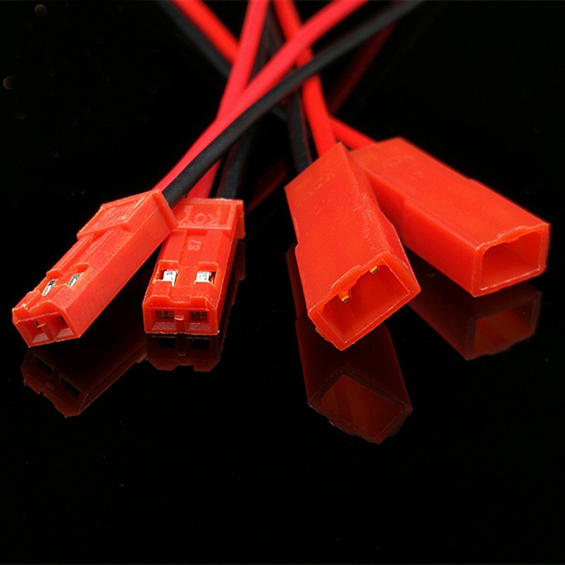 10 Pair JST 2 Pin Cable Connector Male/Female for RC BEC Battery