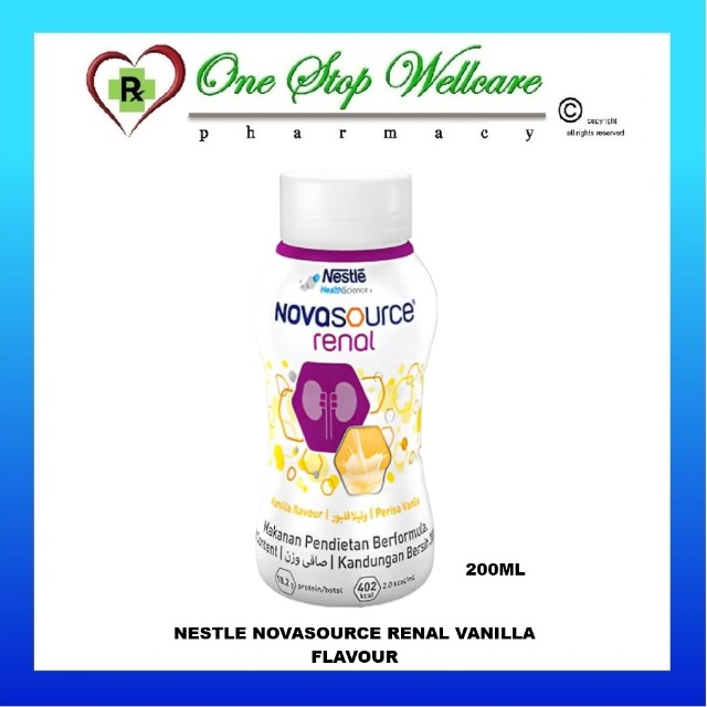 NESTLE NOVASOURCE RENAL  VANILLA 200ML / RESOURCE FRUIT APPLE 200ML / iSOSOURCE PROTEIN FIBRE 500ML