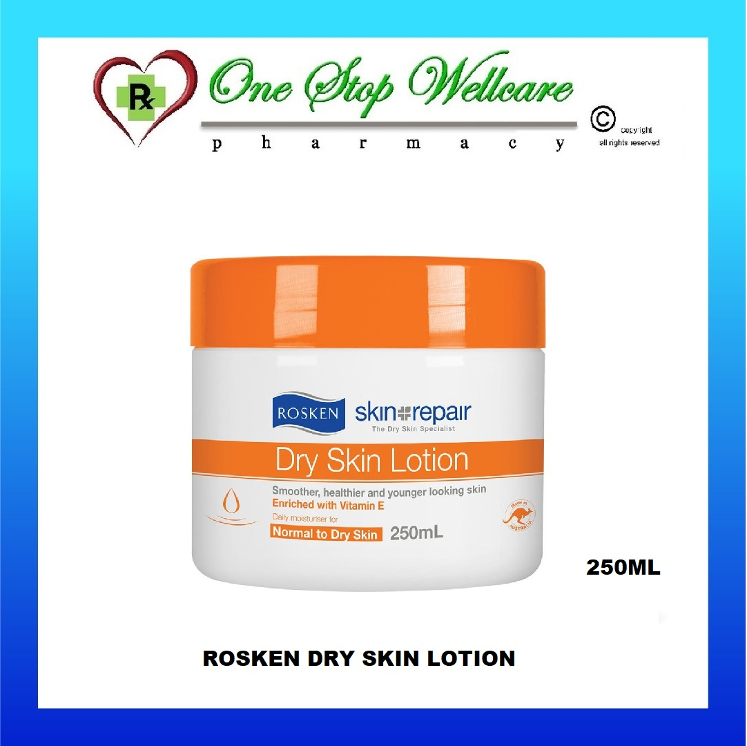 ROSKEN DRY SKIN LOTION / CREAM / SENSITIVE CREAM (75ML / 250ML / 400ML / 500ML)