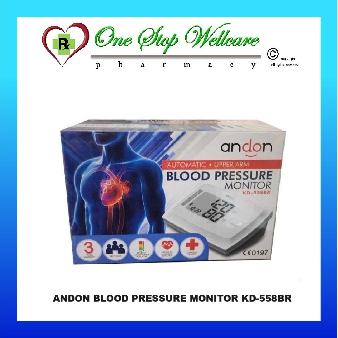 AROSS AUTOMATIC UPPER ARM BLOOD PRESSURE MONITOR (LD-562) / ANDON BLOOD PRESSURE MONITOR KD-558BR