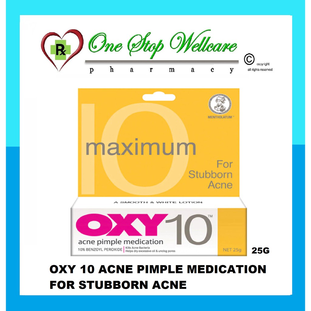 OXY ACNE PIMPLE MEDICATION (OXY 5 / OXY 10 / COVER) 10G /25G