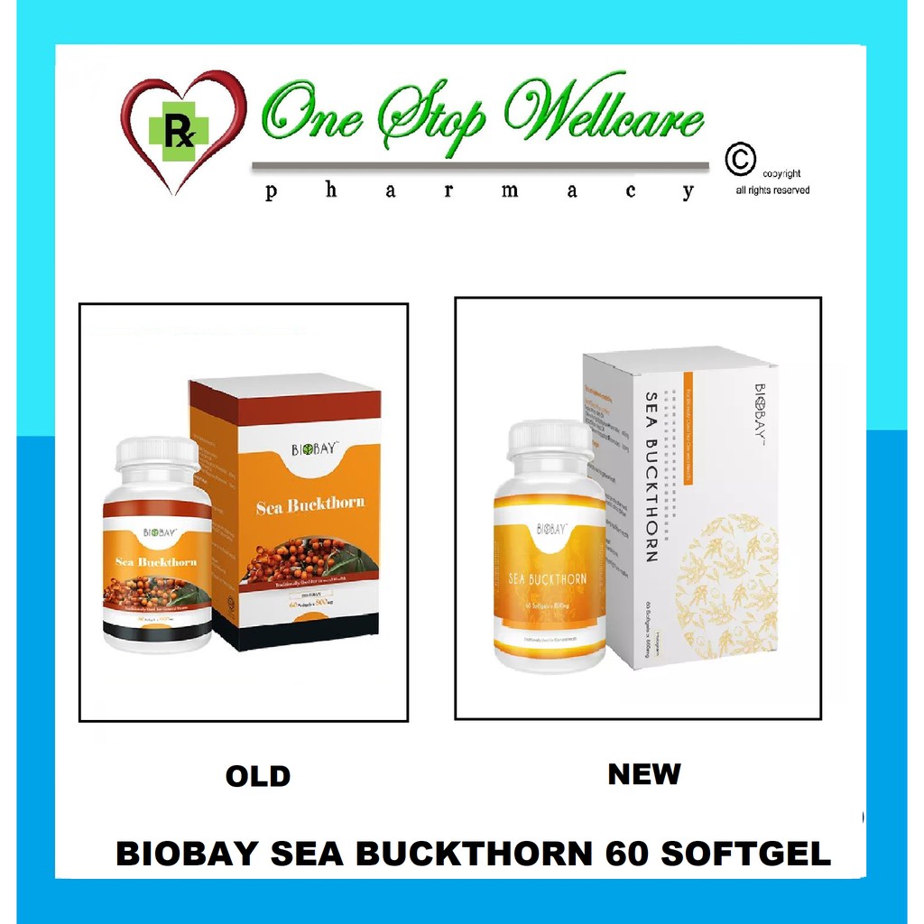 BIOBAY SEA BUCKTHORN 60 SOFTGEL