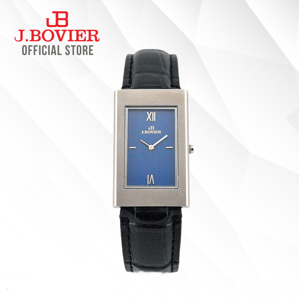 J.Bovier Classy Collection Quartz Men Watch Jam Tangan (B03-102GSS_BM)