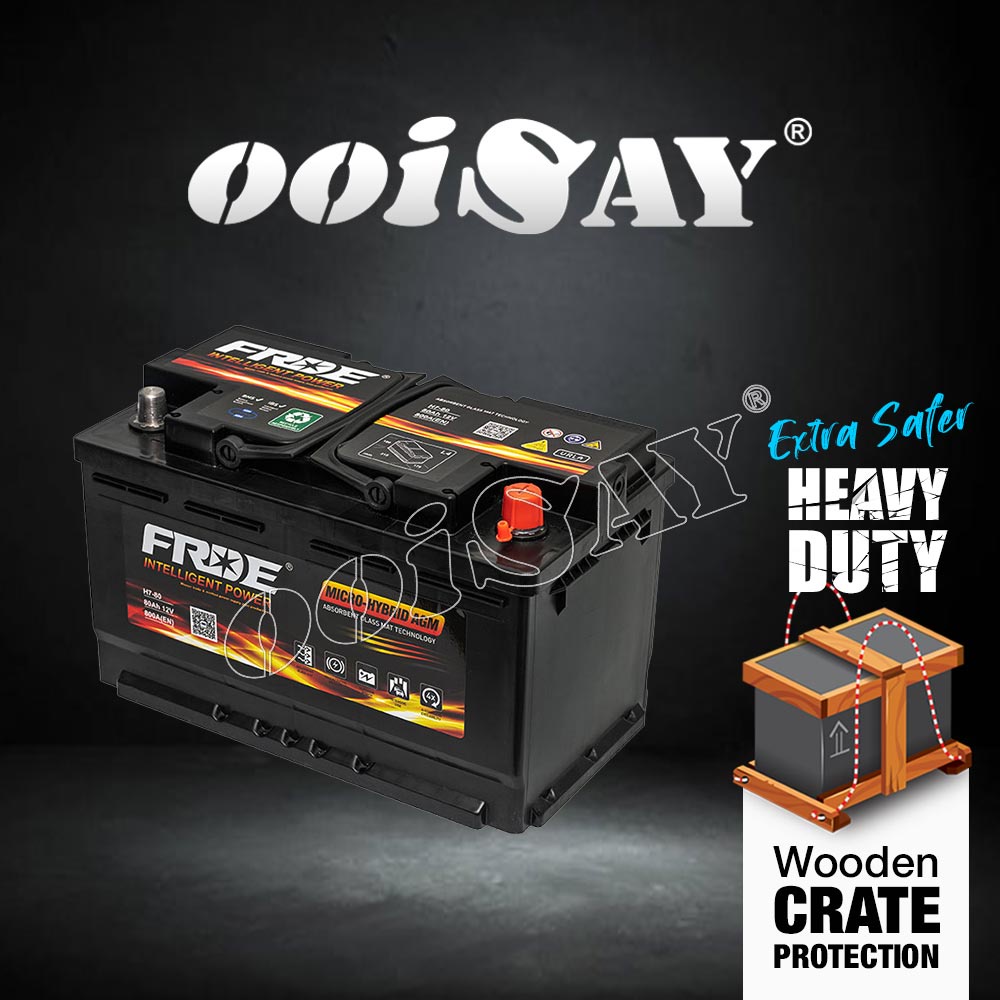 FRDE DIN80 - LN4 (AGM) - Advanced Stop Start Battery - BMW F22, X1 E84 VOLVO V40 MERCEDES W176, W246