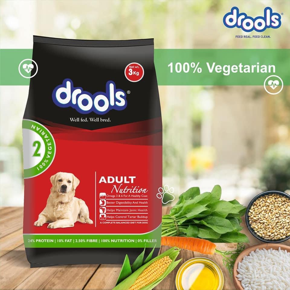 DROOLS 100% VEGETARIAN DRY DOG FOOD