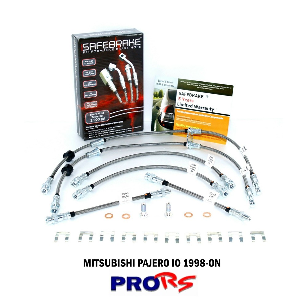 MITSUBISHI PAJERO IO 1998-ON (4HOSE) PRO BRAKE HOSE