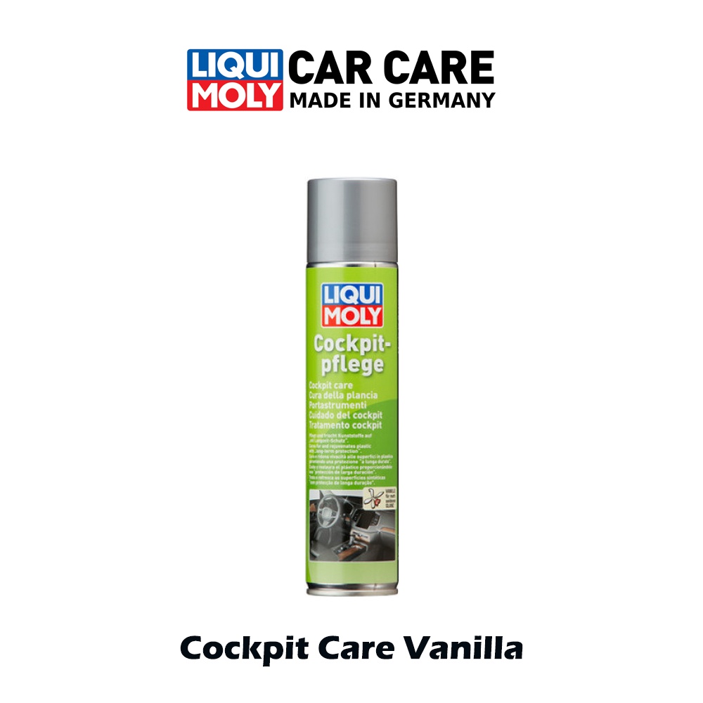 LIQUI MOLY Cockpit Rubber And Plastics Renew/Anti Static/Dust Proof Care Vanilla (300ml)