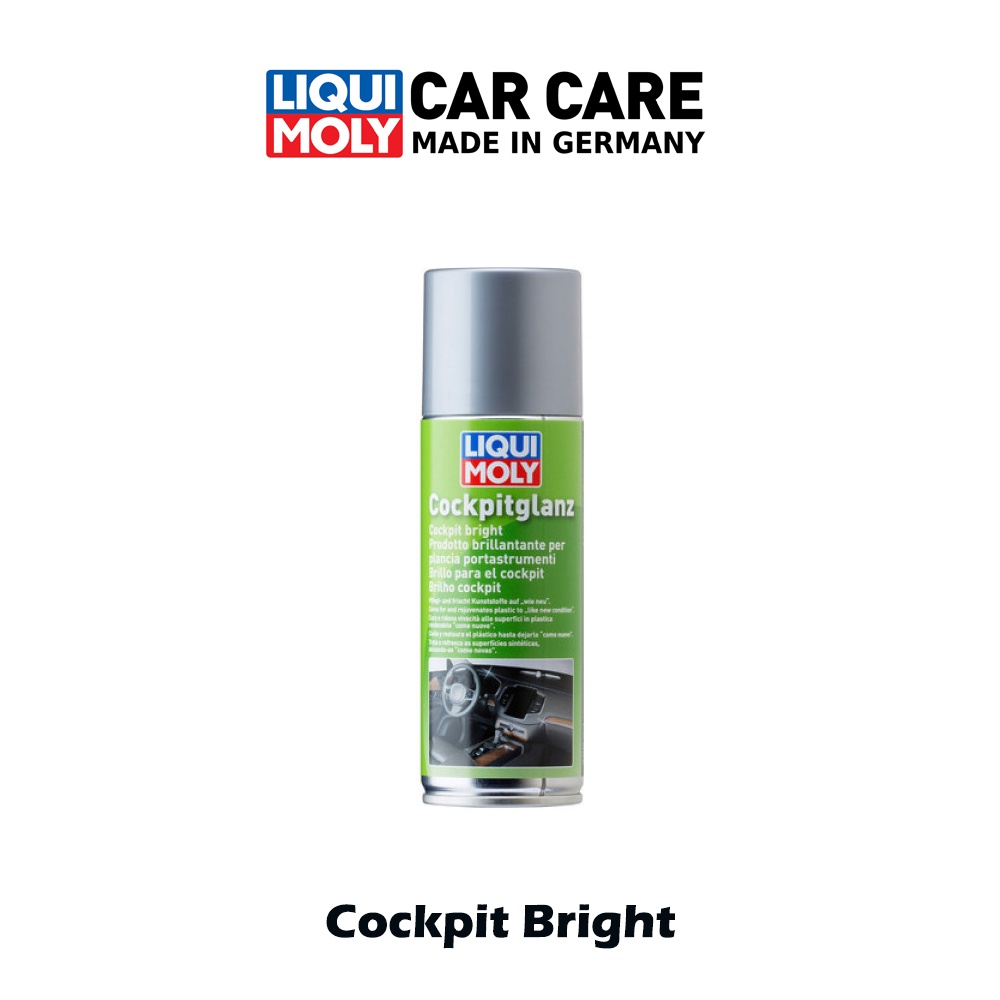 LIQUI MOLY Rubber And Plastics Renew/Anti Static/Dust Repellent Cockpit Bright (200ml)