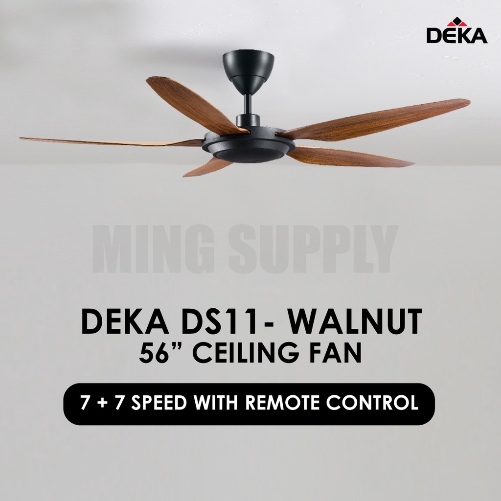 MS_ SIRIM DEKA Fan XR10 DS11 J5S Ceiling 56" AC Motor Remote Control Kipas Siling Syiling Cooling 风扇