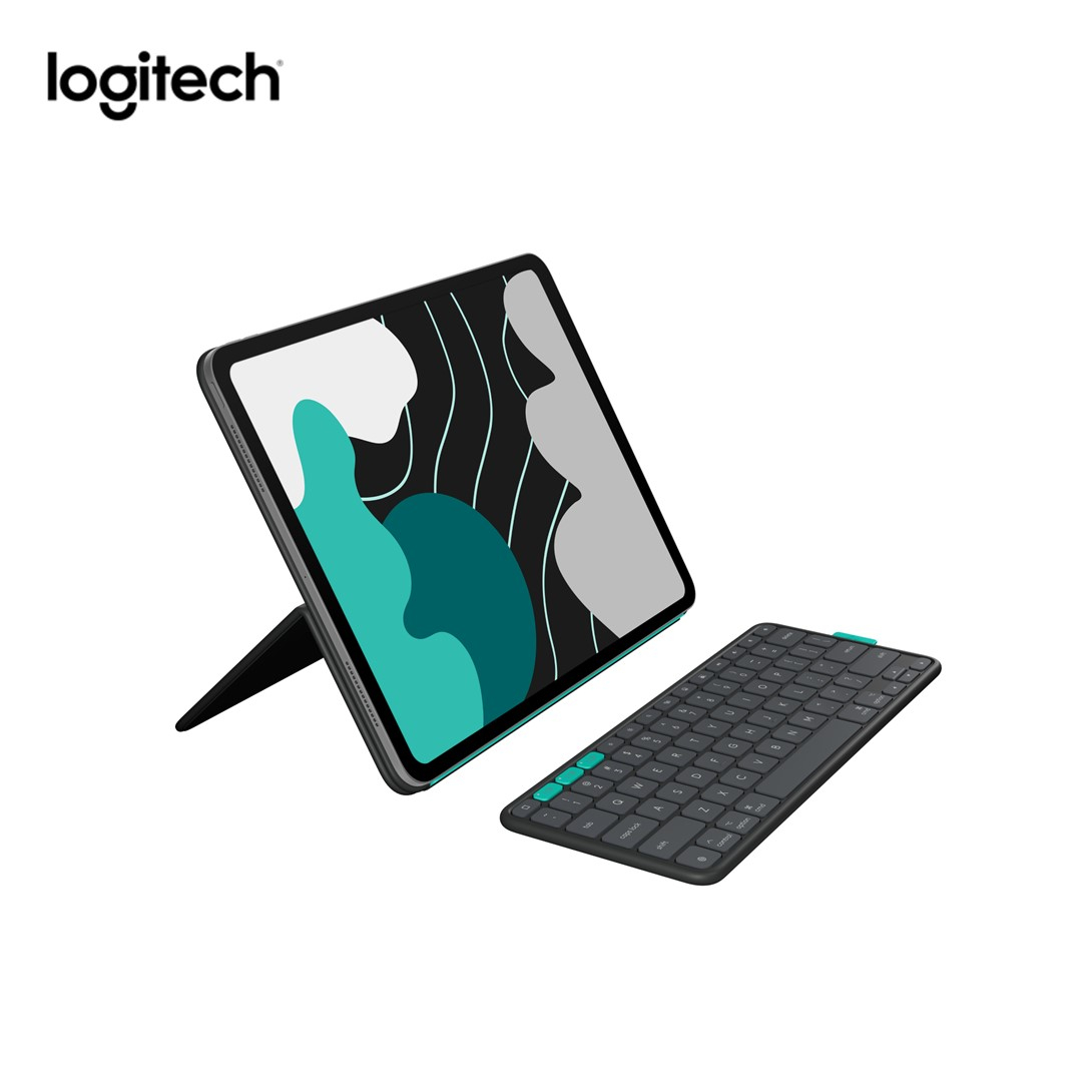 Logitech Flip Folio, Keyboard Case for iPad Pro 13-inch (M4) & iPad Air 13-inch (M2 & M3) (2024, 202