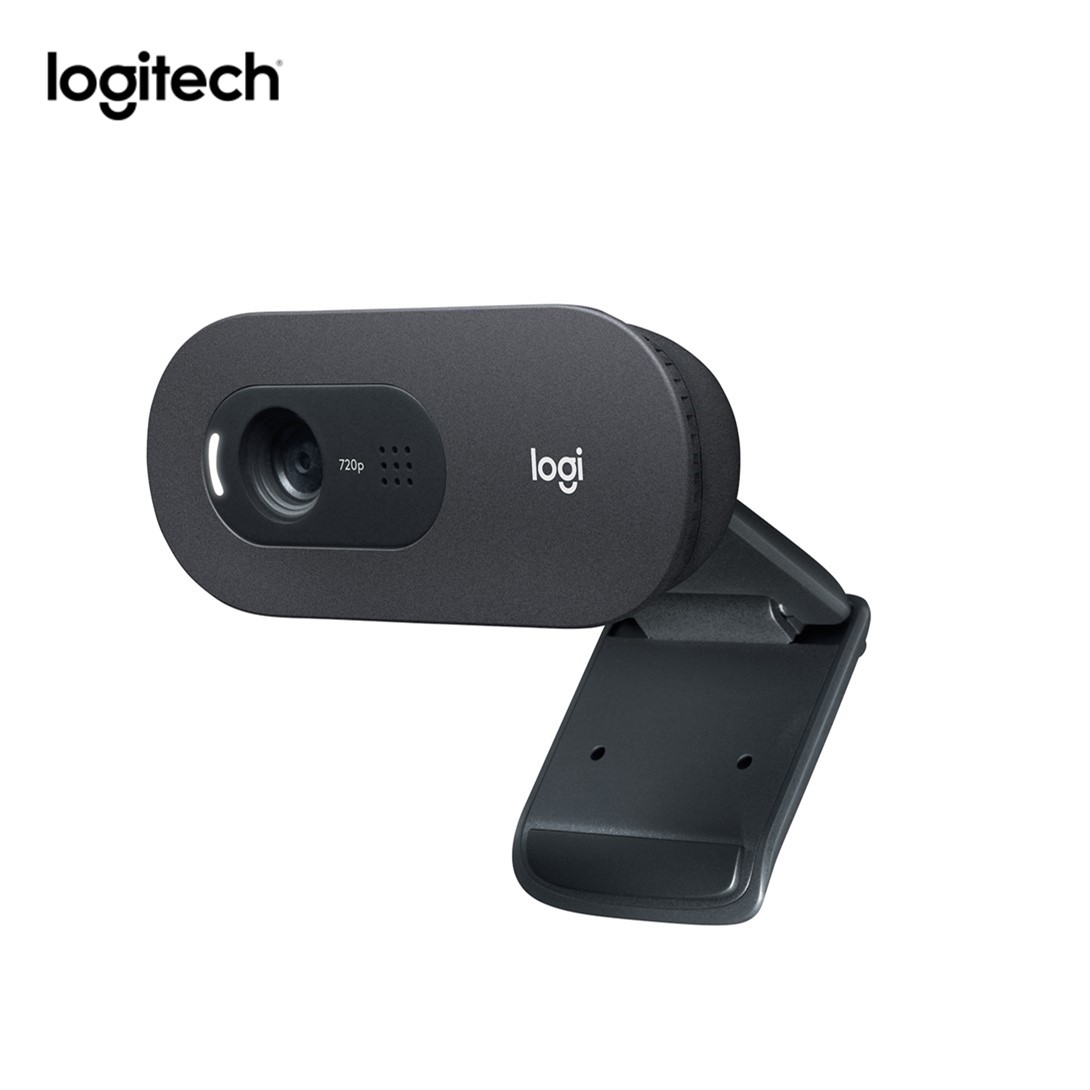 Logitech C505 HD Webcam - 720p HD External USB Camera for Desktop or Laptop with Long-Range Micropho