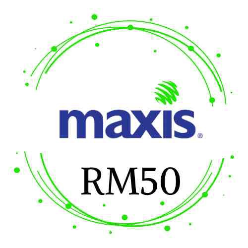Maxis Reload Topup RM50