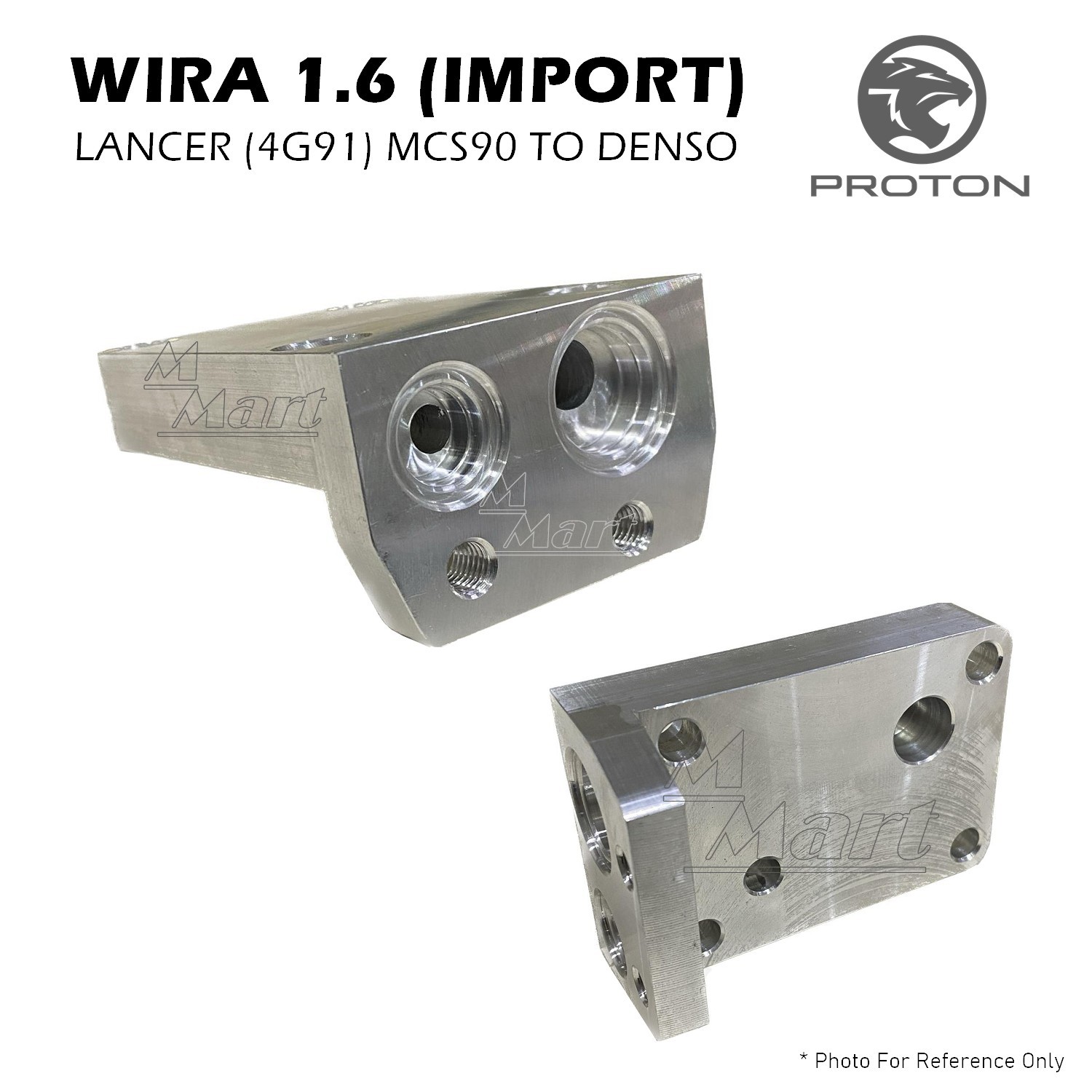 Proton Wira 1.6 Lancer 4G91 Import MSC90 Modify To Denso Air Cond Compressor Top Cover Only