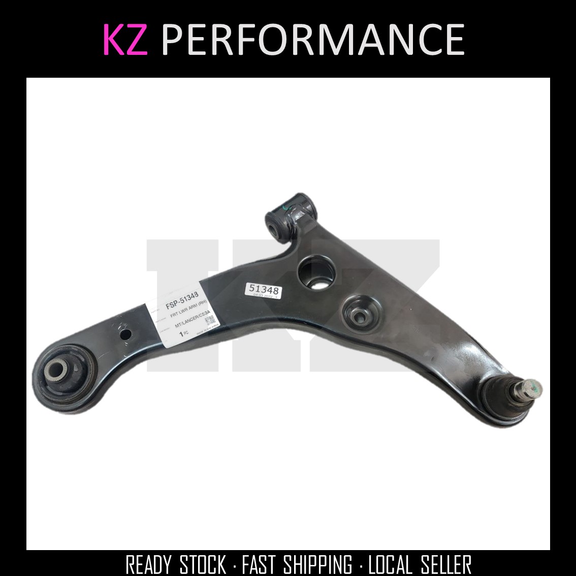 FRONT LOWER ARM RIGHT -MR-403420  MITSUBISHI LANCER CS3A 1.6L CS2A 1.5L CS5A 1.8L CS1A 1.3L CS7A 2.4