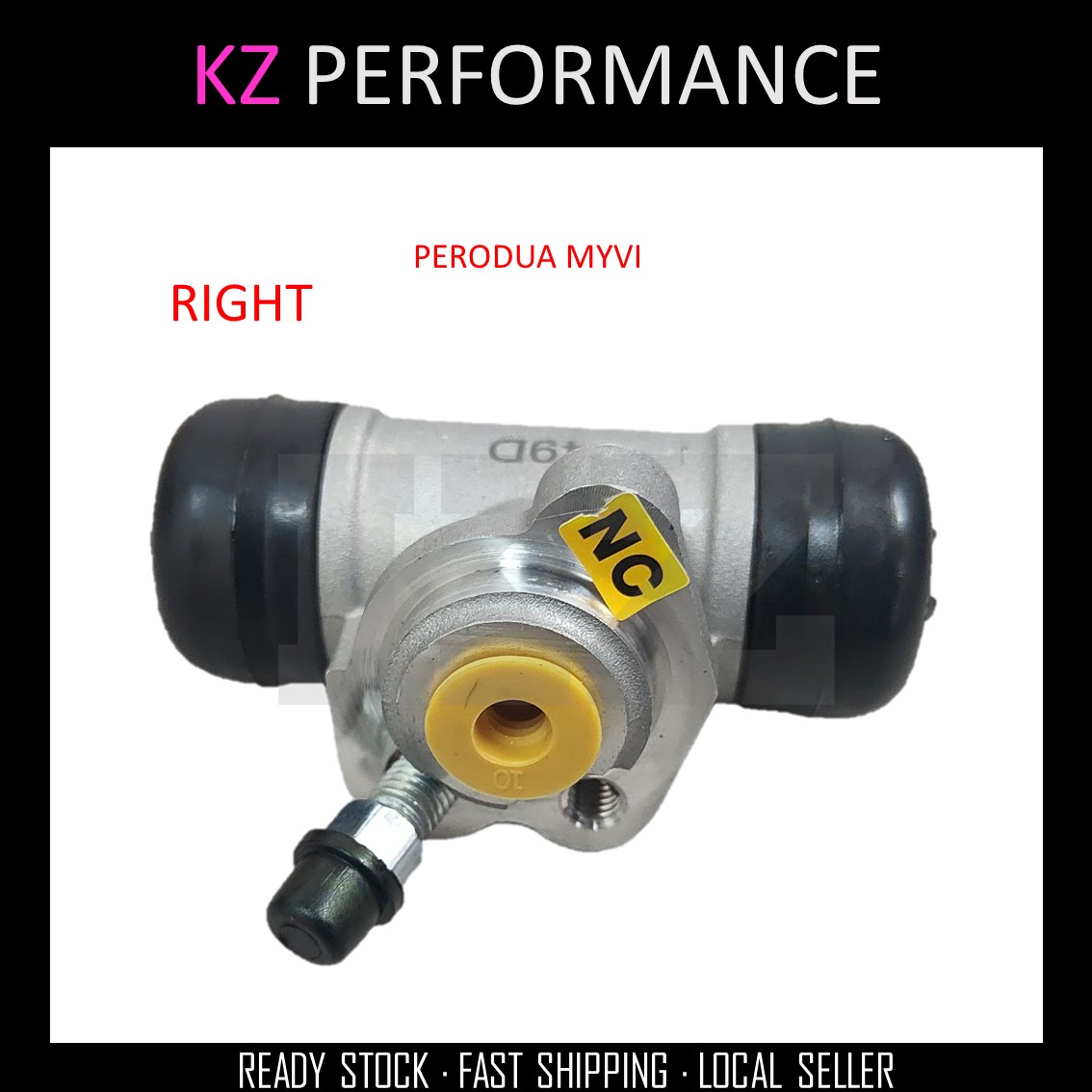 REAR WHEEL CYLINDER BRAKE PUMP RIGHT AND LEFT R (11/16) - RH 47550-B1010 LH 47560-B1010 PERODUA MYVI