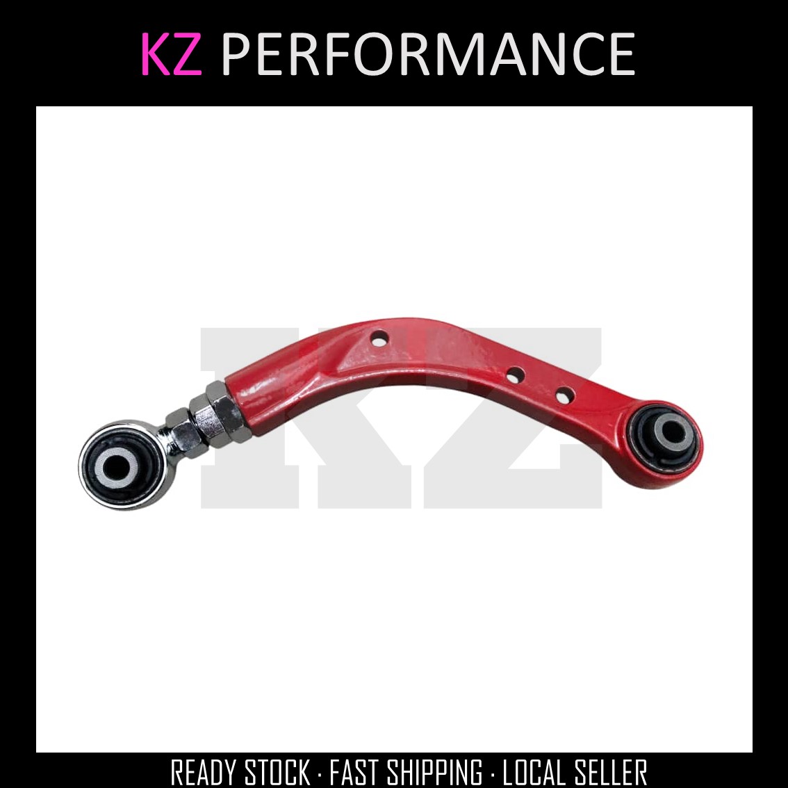 REAR UPPER ARM LONG RED (ADJUSTABLE) -4110A085 PROTON INSPIRA (2010 - 2015)/MITSUBISHI ASX (2010 - 2