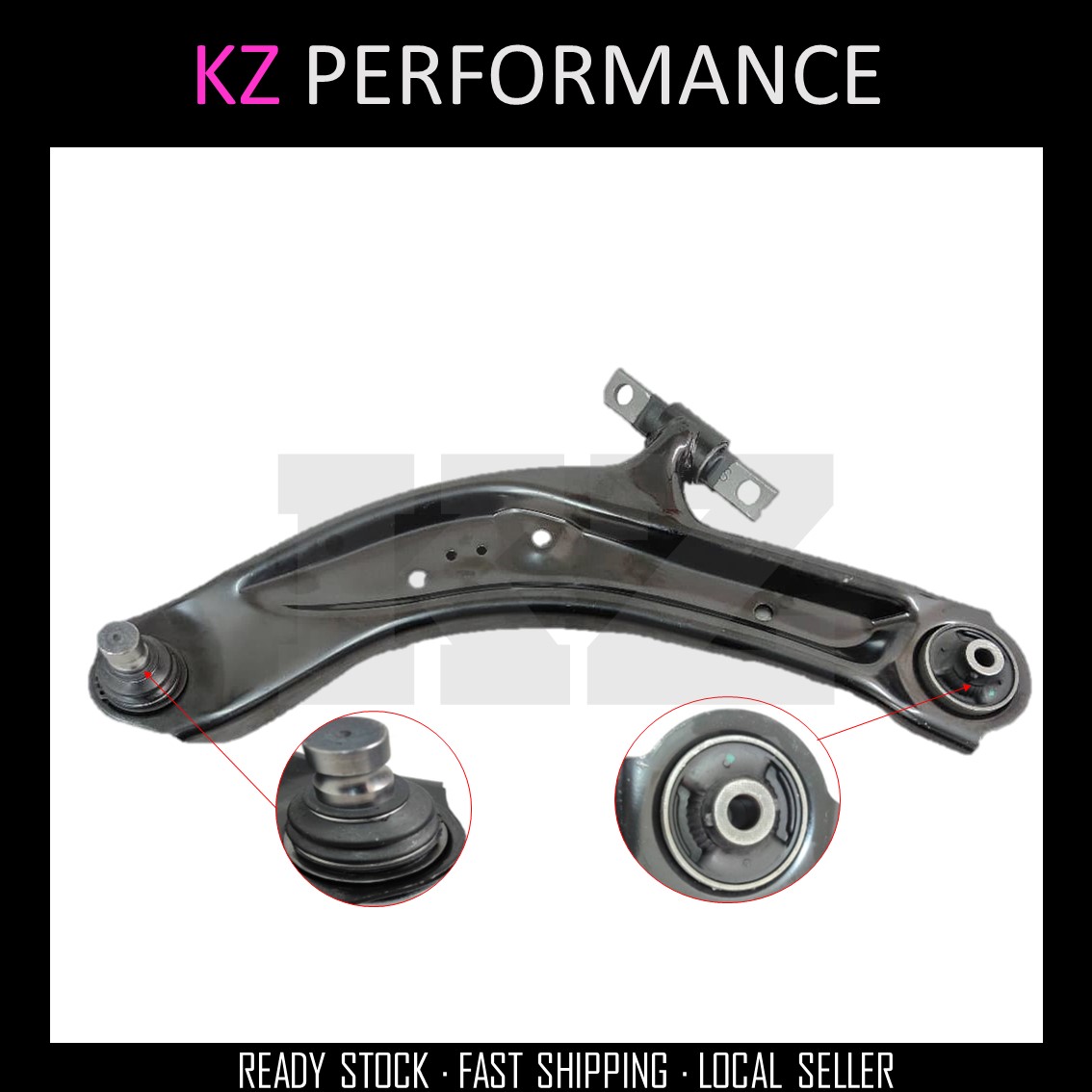 FRONT LOWER ARM LEFT - 54501-4CA0A NISSAN X-TRAIL T32 (2013 - 2023)