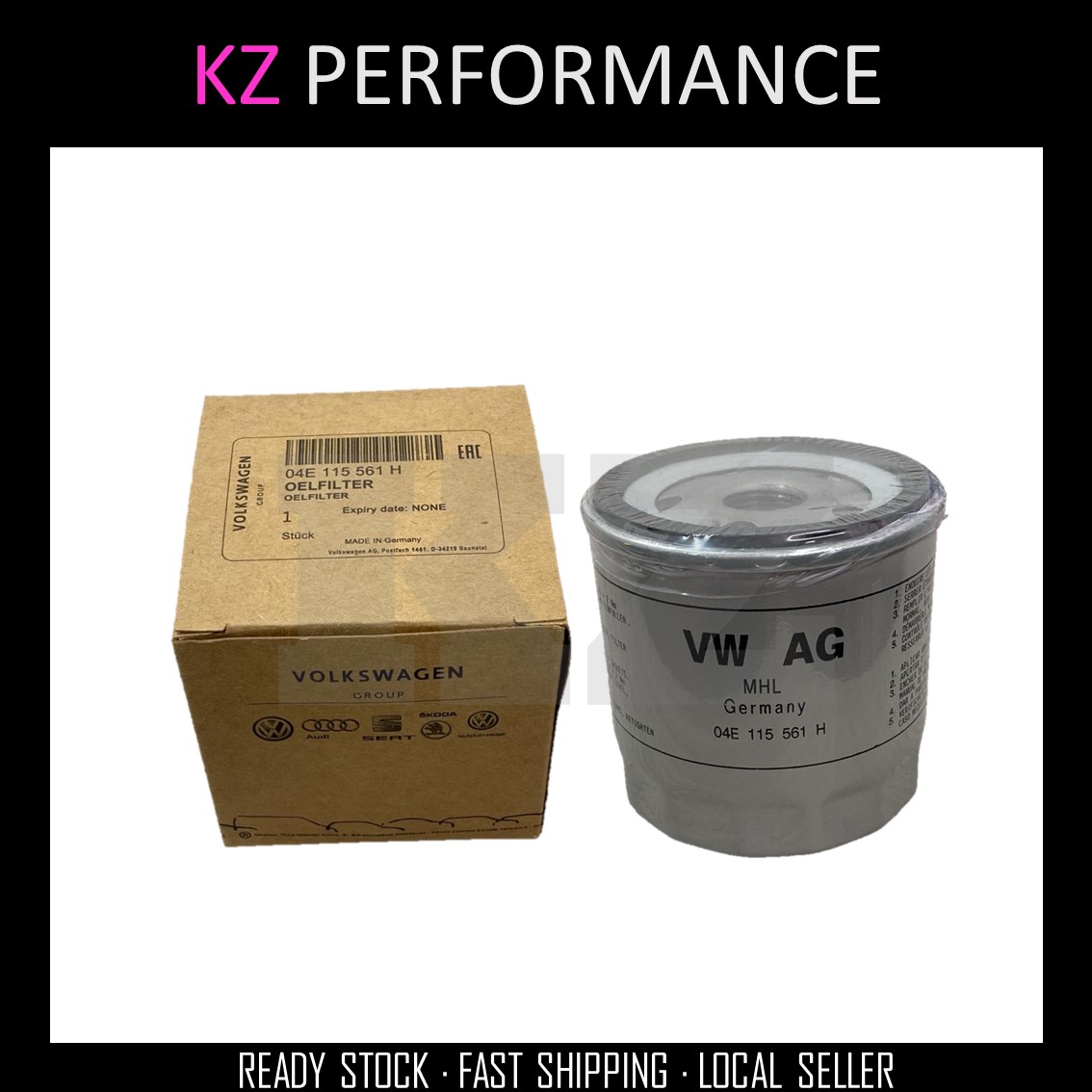 VOLKSWAGEN AUDI OIL FILTER -04E115561H VOLKSWAGEN GOLF MK7 MK7.5 1.4 TSI/JETTA MK6 FACELIFT 1.4 TSI/