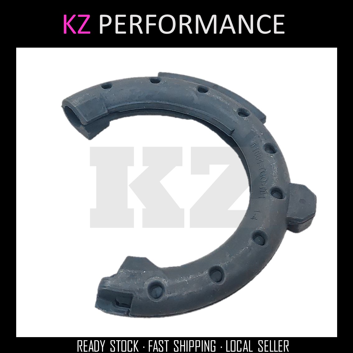 FRONT COIL SPRING RUBBER LOWER (STANDARD HEIGHT) -51684-TGO-T01 HONDA CITY T9A/TMO/JAZZ GK/TGO/ HRV