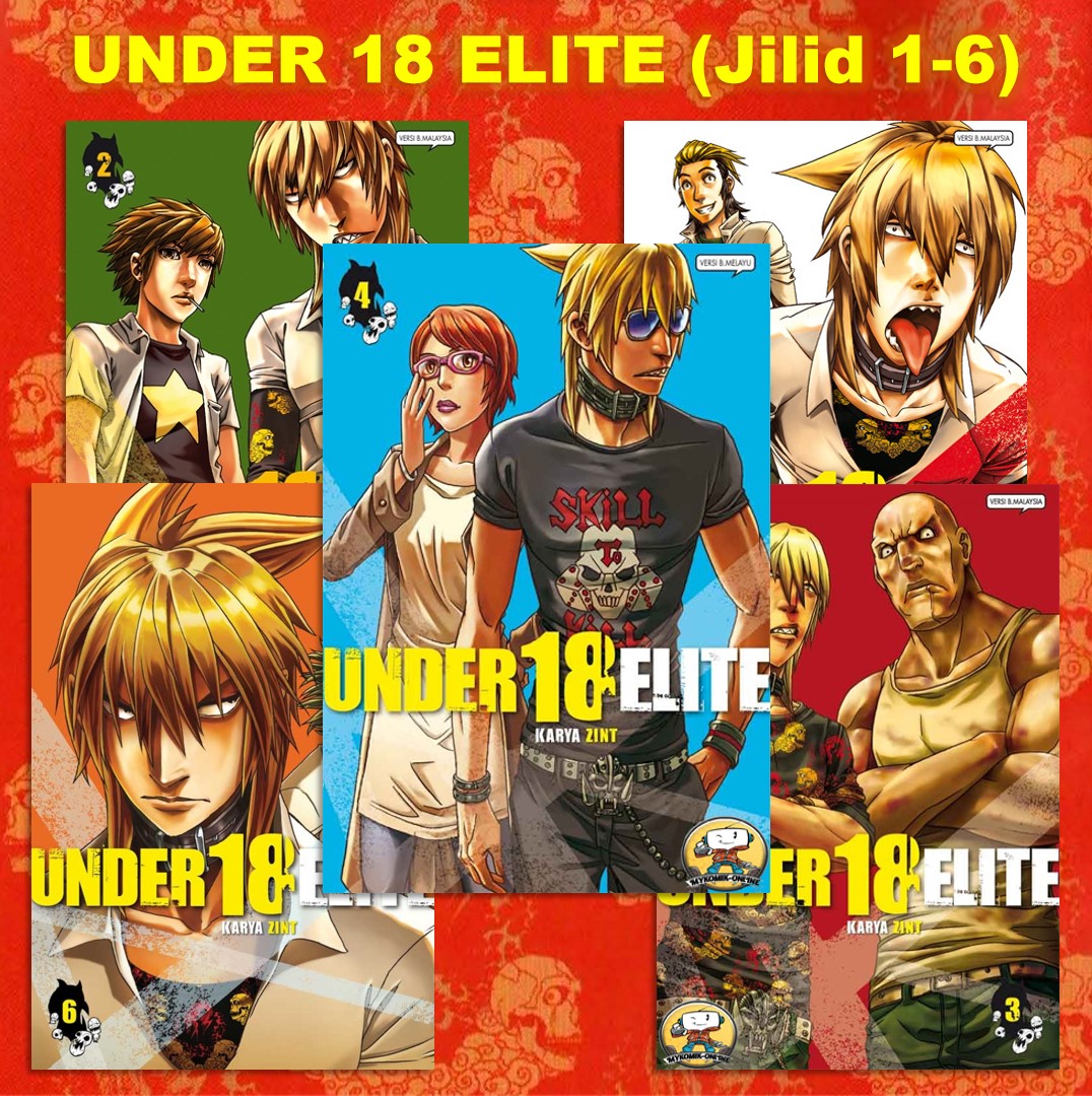 E-Komik: Under 18 Elite (Karya Zint) (Jilid 1-6 Dlm B. Malaysia)