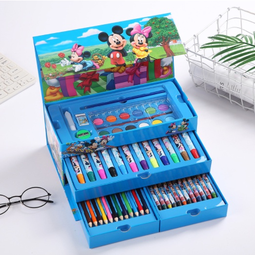 54 in 1 Drawing Coloring Stationery Gift Set for Kid children Birthday Christmas Present