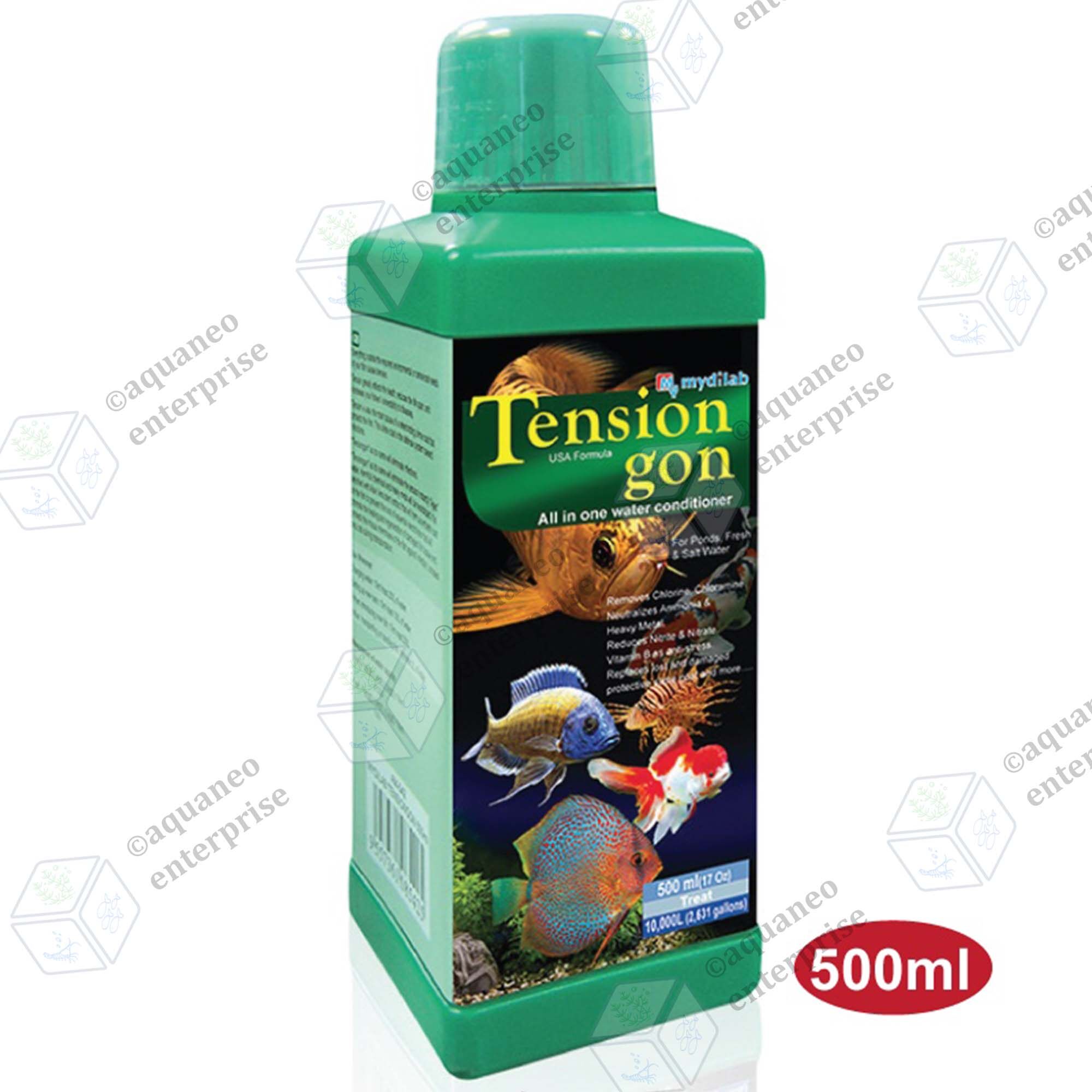 Mydilab Tension Gon 180ml 500ml 1000ml | anti clorine for fish anti klorin aquarium dechlorinatior