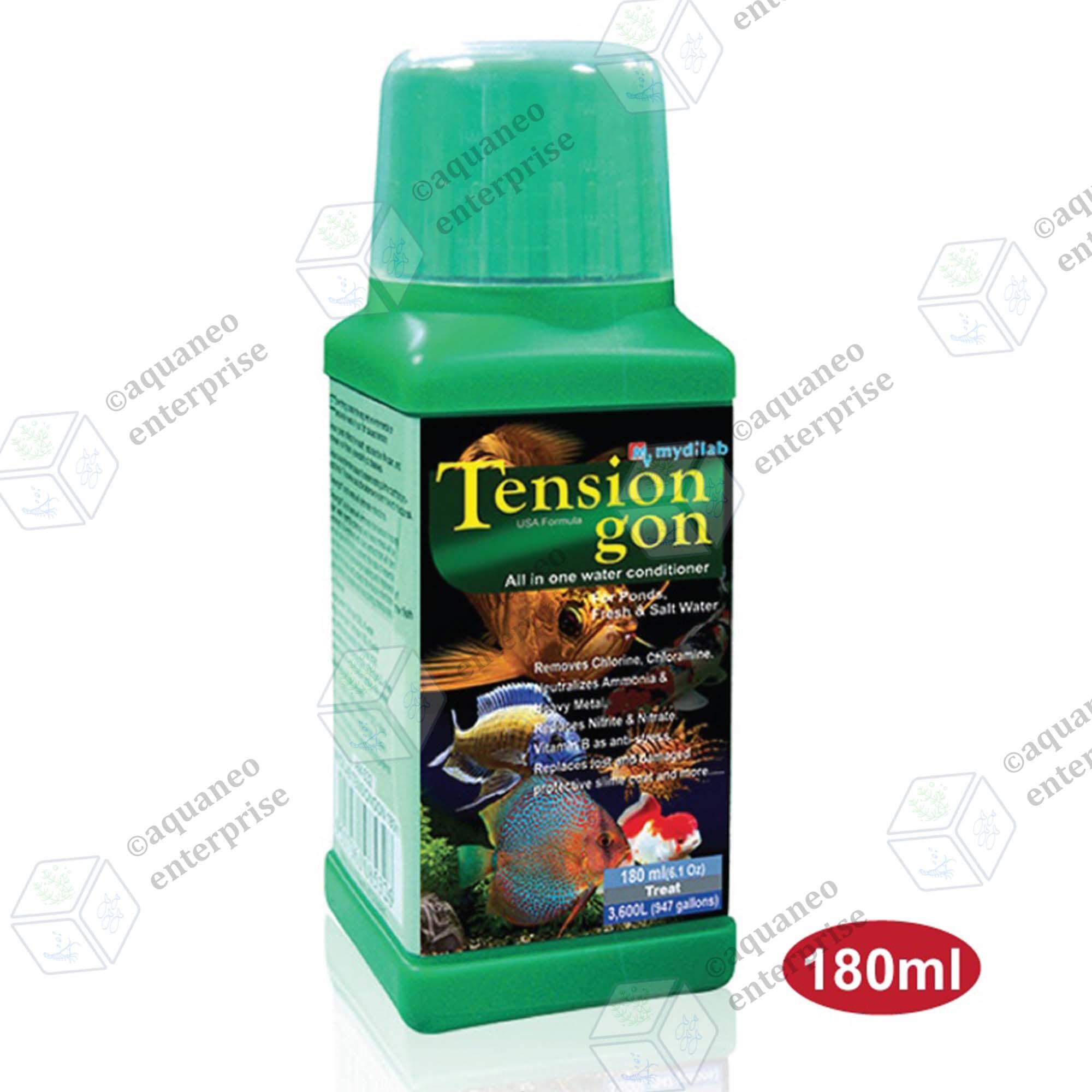 Mydilab Tension Gon 180ml 500ml 1000ml | anti clorine for fish anti klorin aquarium dechlorinatior