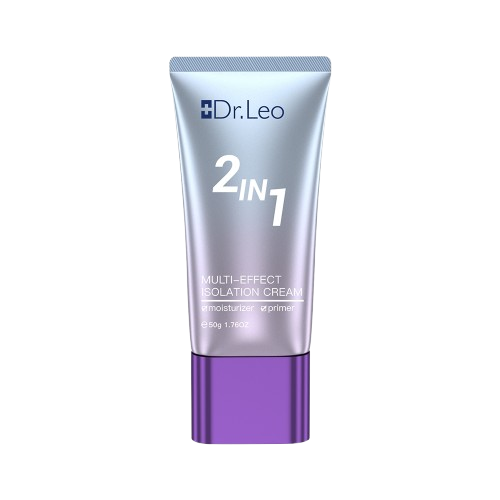 Dr.Leo Multi-Effect Isolation Cream Face Primer Cream Moisturize Even Skin Tone Long Lasting 50g