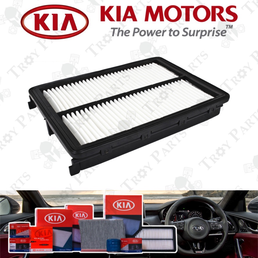 Original Hyundai Kia Engine Air Filter for Kia Sorento XM Petrol 2.4 2014- (28113-A9100)