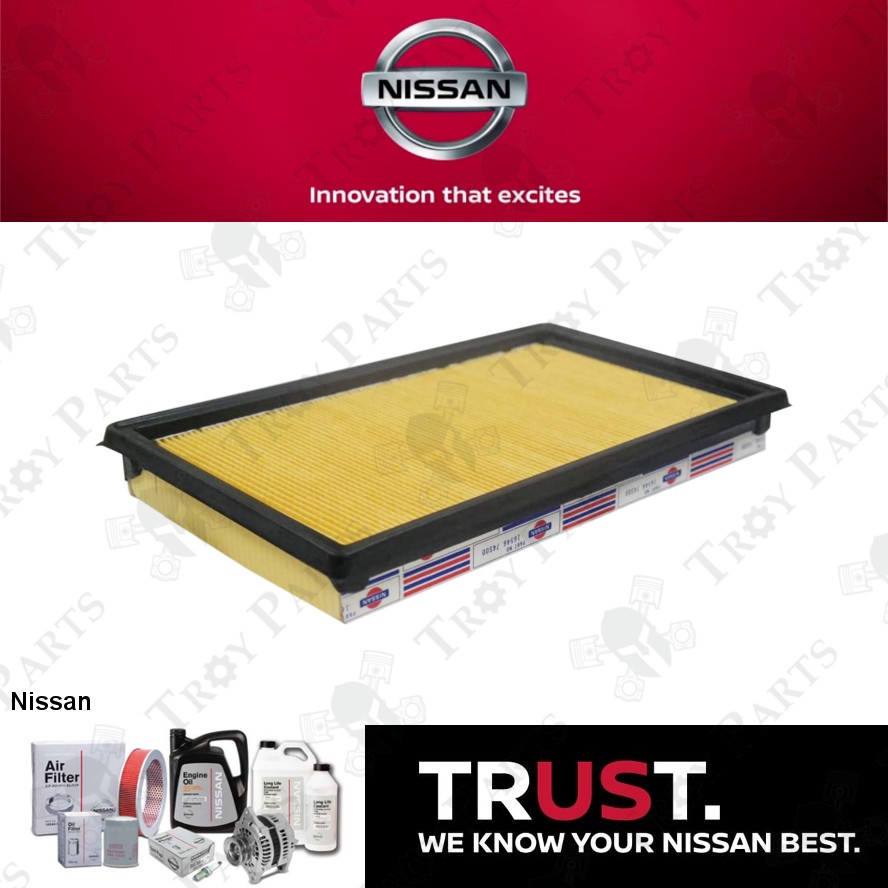 (1pc) Original Nissan Engine Air Filter for Nissan Teana J32 Cefiro A32 A33 Murano TZ50 (16546-74S00