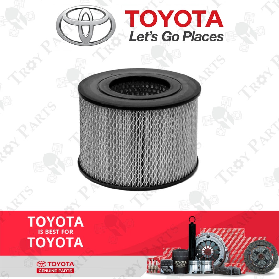 Original Toyota Engine Air Filter for Toyota Land Cruiser HJ47 BJ60 LC80 FZJ80 BU162 Dyna 200 (17801