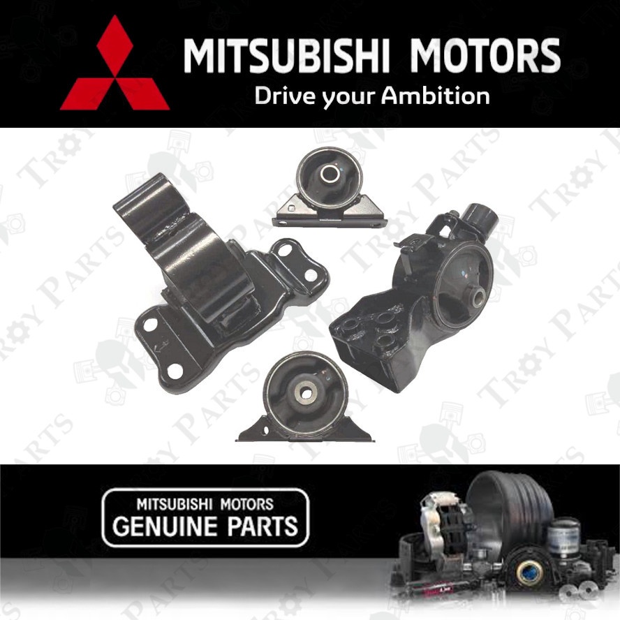 Original Mitsubishi Engine Mounting Set Waja MMC 4G18 Gen 2 Gen2 1.3 1.6 Persona 1.6 Campro S4PE CPS
