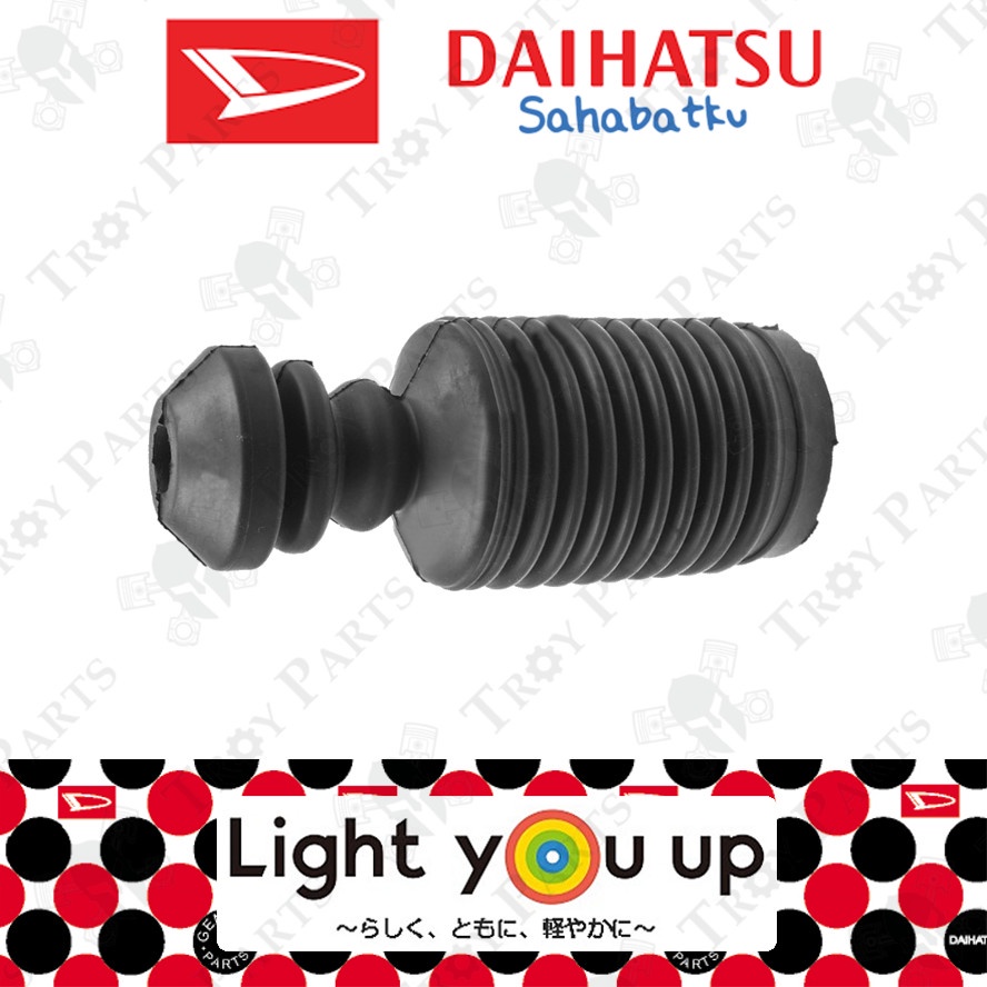 (1pc) Original Daihatsu Front Absorber Strut Cover / Boot 48331-BZ020 Perodua Alza Myvi 2005-2011 My