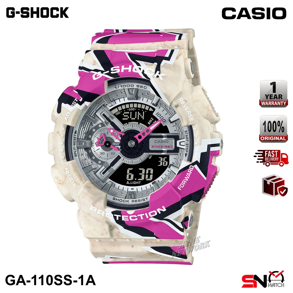 Casio G-Shock DW-5000SS GA-110SS GM-2100SS GM-5600SS GX-56SS Street Spirit Series Men Sports Watch