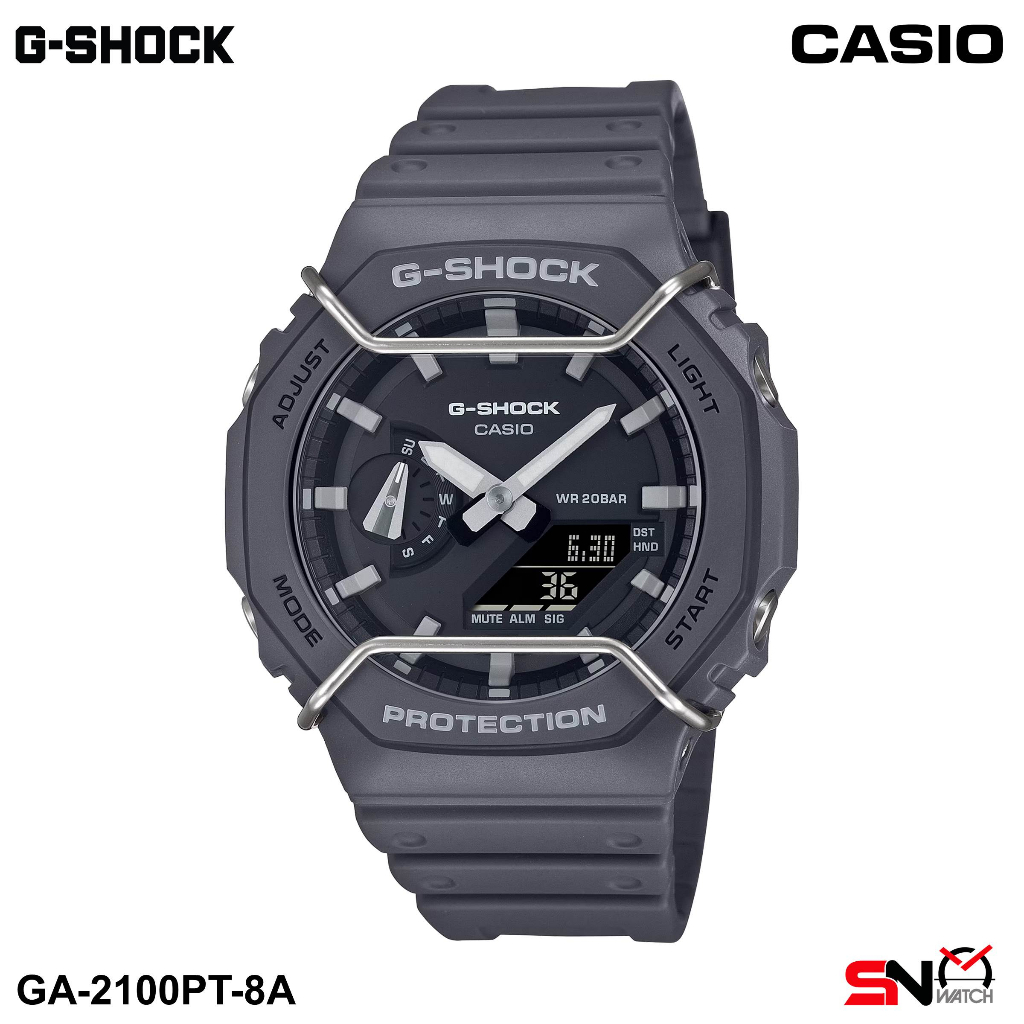 Casio G-Shock DW-5600PT DW-5700PT GA-2100PT GA-2100PTS Tone-on-Tone Series Analog Digital Resin Band