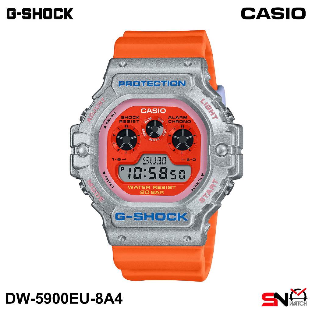 Casio G-Shock Euphoria Series DW-5600EU DW-5900EU GA-100EU Resin Band Men Sports Watch Jam Tangan Le