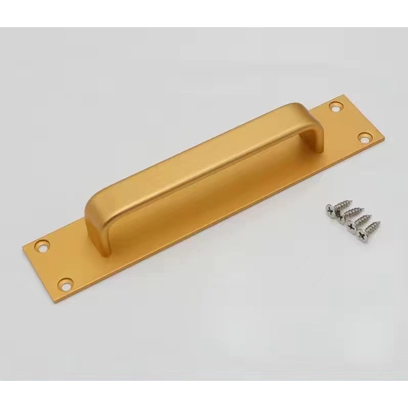 MKR 40mm Door Handles Aluminium Alloy Kitchen Door Pulls Balcony Bedroom Silver White Furniture Hand